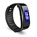 Price comparison product image Kobwa Fitness Tracker Watch,Wireless Activity Tracking Wristband+ Bluetooth Earpiece-Bluetooth Music, Headset Call,Time Display, Touch Use,Smart Pedometer Watch for Step Distance Calories Track