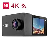 YI Discovery 4K Action Camera Telecamera Sportiva Fotocamera Videocamera di Azione 8MP WiFi 150° Grandangolare LCD Touch screen Sensore Sony Telecomando per APP con batterie ricaricabili