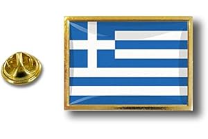 AKACHAFACTORY Spilla Pin pin's Spille spilletta Giacca Bandiera Distintivo Badge Grecia