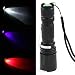 Produktbild Shsyue®LED helle Taschenlampe UV Lampe Ultra Taschenlampe Fackel Handlicht mit 3 Modi Weiß Rot Violett