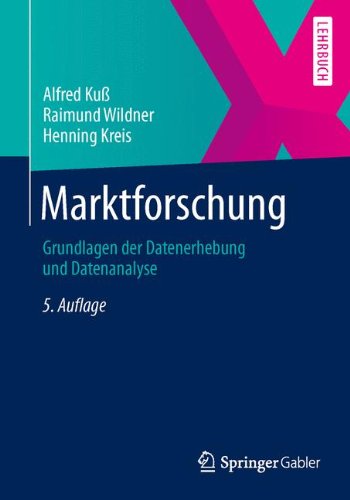 Download Marktforschung: Grundlagen der Datenerhebung und Datenanalyse Download Marktforschung: Grundlagen der Datenerhebung und Datenanalyse