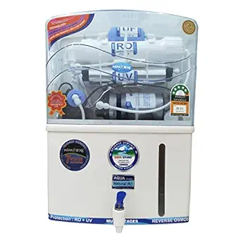 HIMPEX Aqua Royal Grand Plus 12 Liter 7 Stage RO+UV+UF+TDS Control+Sediment filter+Carbon filter+minaral cartridge 100 GPD High Pressure Pump?
