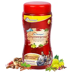 DR. MOREPEN Chyawanprash 1Kg With 22 Trusted Ayurvedic Ingredients For Kids & Adults, Immunity Booster