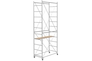 SC EDIL FABBRICA TRABATTELLI Trabattello altezza di lavoro 4.85 m in acciaio serie FAST made in italy | SCEDIL