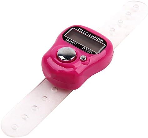 Weavimo Electronic Row Counter Finger Ring Golf Digit Stitch Marker LCD Tally Counter