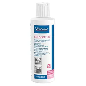 Virbac 001808 Epi-Soothe Cream Rinse Pet Conditioner, 8 oz