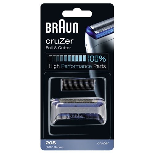 Braun 20S Replacement Foil and Cutter Cassette Multi Silver BLS Combi Pack