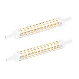 La luz que emite esta bombilla led r7s 118mm es de alta calidad según pone de manifiesto su índice de reproducción cromática superior a 80 (Capacidad para reproducir fielmente el color).