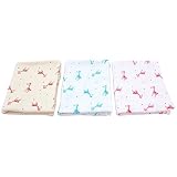 ByBoom® – BIO Babydecke, Kuscheldecke, Erstlingsdecke, Sommerdecke aus 100% Bio Baumwolle mit Motiv, 70×100 cm; MADE IN EU - 8