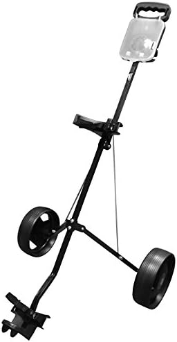 MD Golf TurfGlider 2 Wheel Pull Cart Bag Trolley
