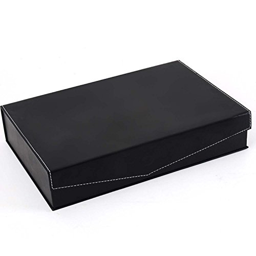 Fusseln Jewelry Box Organizer Display Speicher Tasche mit Schloss und Schlüssel - 3