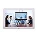 Produktbild 12-Zoll HD LED Digital Picture Frame Wide Screen Digitales Album High Resolution 1024 * 768 Electronic Photo Frame mit Fernbedienung,White
