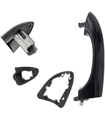 STARKIT PERFORMANCE Poignée De Porte Compatible Pour BMW X5 E53 (1999-2006) Poignée Extérieure | AVANT OU ARRIÈRE GAUCHE (côté Conducteur) (noire Ou à
