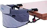 Fillikid Easy Hook on Table High Chair, for Home and Travelling Grey/Light Grey