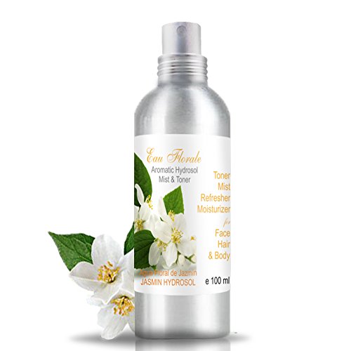 Acqua floreale del Gelsomino 100 ml - Tonico viso Jasmin 100% Naturale