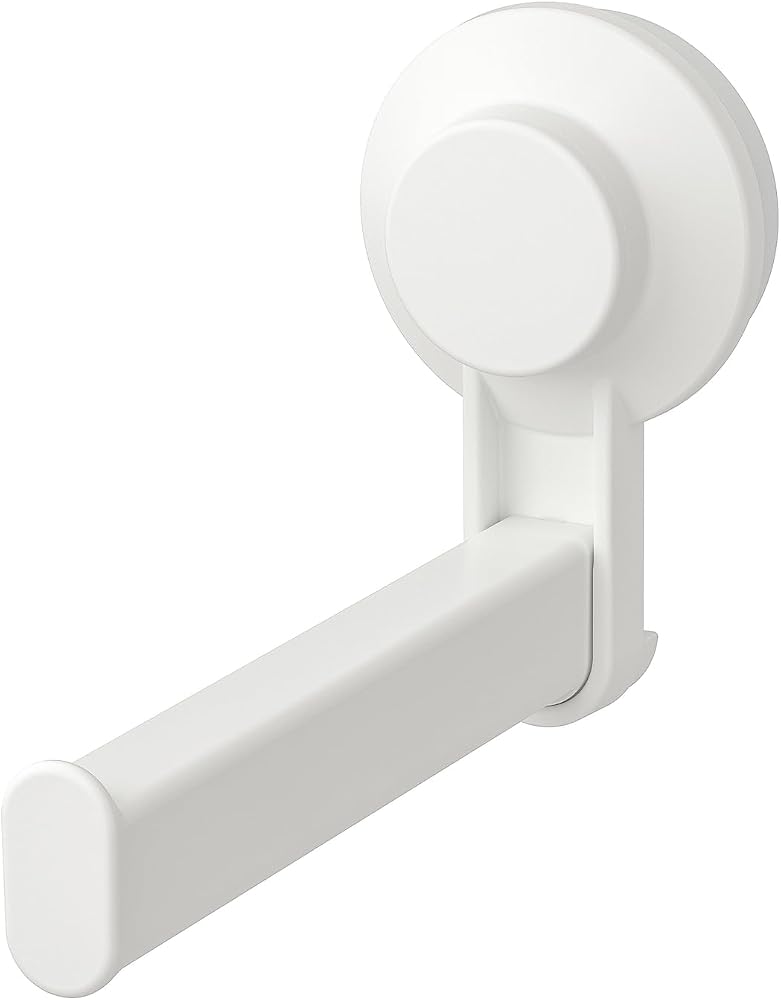 Ikea Tisken vantuzlu tuvalet kağıdı tutucu, beyaz, 403.812.91