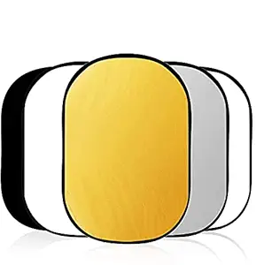 VIBLITZ Reflector 100-150 cm (5 in 1) White,Off White,Black,Golden,Silver