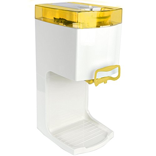 4in1 Gino Gelati GG-50W-A Yellow Softeismaschine Eismaschine Frozen Yogurt-Milchshake Maschine Flaschenkühler - 2