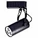 Magideal Modern 3W LED Track light Ceiling Down Lamp Spotlight Black Base Warm White RS.445.00