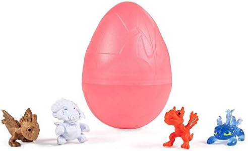 Dreamworks Dragons Mini Dragon Figures in Egg by Spin Master Pink