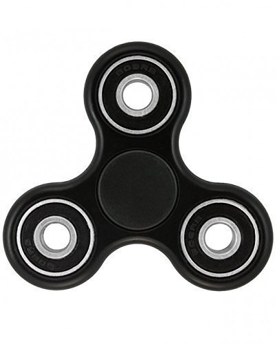 Tri-spinner Fidget Toy Black Hand Spinner For Anxiety, Stress, Bad Habits - Prime Seller Tri-spinner Fidget Toy Black Hand Spinner For Anxiety, Stress, Bad Habits - Prime Seller