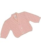 BabyPrem Baby Cardigan Jacket Lacy Acrylic Newborn-9 mths