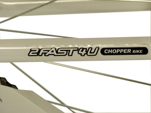 2Fast4You Erwachsene Chopper Fahrrad Terminator - 10