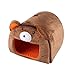 Produktbild Qiyun Hundebett/Schlafsofa 2 in 1 für Haustiere, Winter, warm, tragbar und faltbar, für Innenräume Orso Bruno
