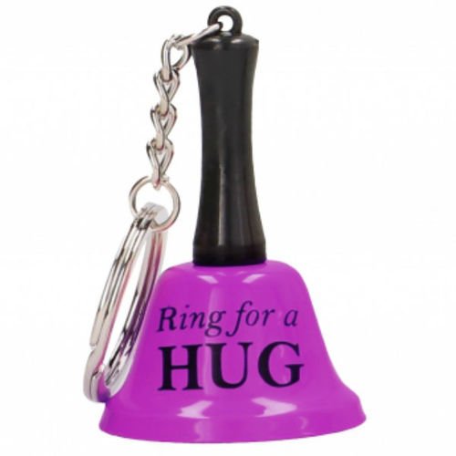 Preisvergleich Produktbild Shots Fun - Glocke für eine Umarmung - Schlüsselbund - violett
