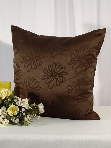 Lila Traum – Markenqualität – Hochwertiger Kissenbezug lila „Blüten Meer“ – 40 x 40 – Kissenhülle Kissen – stilvoll und elegant – mit LOTUS – EFFEKT – FLECKSCHUTZ – Flüssigkeiten perlen einfach ab – im gleichen Design sind Tischläufer und Mitteldecken erhältlich – auch in weiteren Farben erhältlich - 6