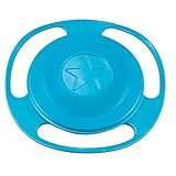 sztara Funny Spielzeug Baby trainieren Geschirr 360 Dgree Rotation auslaufsicher Gyroskop Schüssel Flying Disk Schalen mit Deckel grün und orange - 2