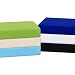 Produktbild Premium Jersey Spannbetttuch Spannbettlaken von Velwico - erhältlich auch im Sparpack - in unseren besten Farben und Größen - 100% gekämmte Baumwolle, Ökotex geprüft 140-160 x 200 cm Weiß