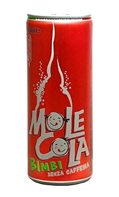 Molecola Sans Caféiné Italienne Cola "Molecola" 12 x 250ml Produit Italien
