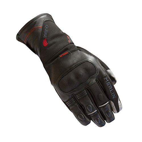 Merlin Saros Outlast Waterproof Motorcycle Gloves - Black Large