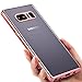 Produktbild Samsung Galaxy Note 8 Hülle,Samione Kratzfeste Plating TPU Case Galaxy Note 8 Bumper Cover Schutzhülle Silikon Hülle Crystal Case Durchsichtig Handyhülle für Samsung Galaxy Note8(Rose Gold)