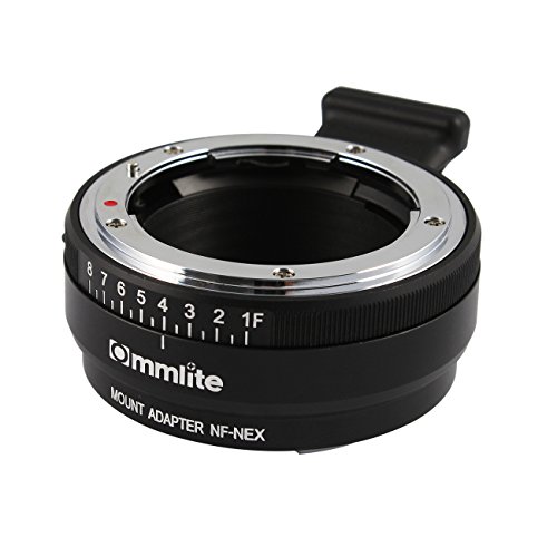 Commlite Bague d adaptation NF-NEX pour monter les objectifs de Nikon G  F  AI  S  D aux cam  ras de montures Sony NEXA7  A7R  NEX-3  NEX-5  NEX-5N  NEX-7  NEX-7N  NEX-C3  NEX-VG10  VG20  FS-100  FS-700  etc 