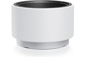 Tymar Macetero con Inserto, macetero de plástico, macetero, macetero Grande XL (Blanc HEOS,ø 47 cm)