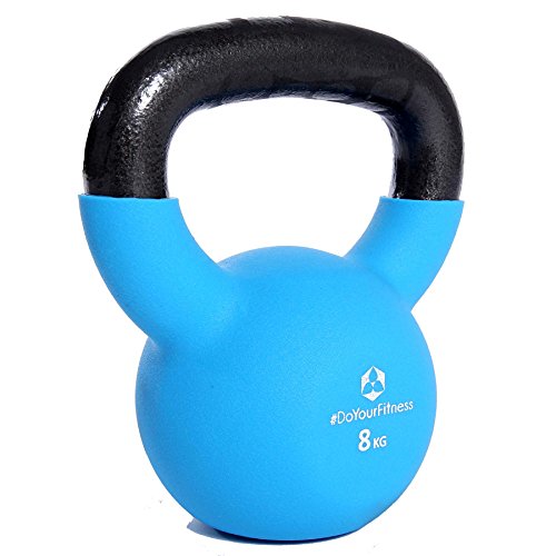 KettleBell »Kylon« Kugelhantel 2kg bis 20 kg / Handgewicht 100% Eisen mit Neoprenoberfläche / High Performance Studio-Qualität ideal Krafttraining, Gymnastik und Heimtraining! 2kg 3kg 4kg 5kg 6kg 8kg 10kg 12kg 15kg 20kg - 2