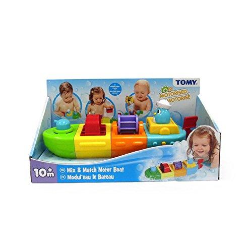 Tomy E72453 – 5-in-1 Aufziehboot, mehrfarbig - 9