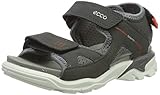  ECCO Jungen Biom Raft Peeptoe Sandalen, Grau (Dark Shadow 602), 31 EU