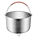 Produktbild Dampfgarer Korb Edelstahl Dampfgarer Einsatz Gemüse Dampfgarer Korb mit Premium Griff für Instant Pot Schnellkochtopf