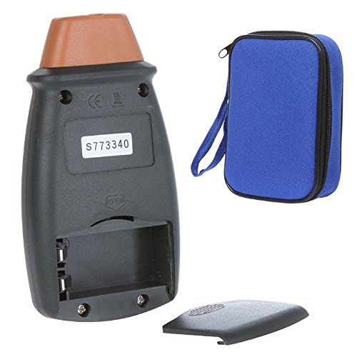 KKmoon Digital Laser Foto Drehzahlmesser Berührungsloser RPM Tach - 6