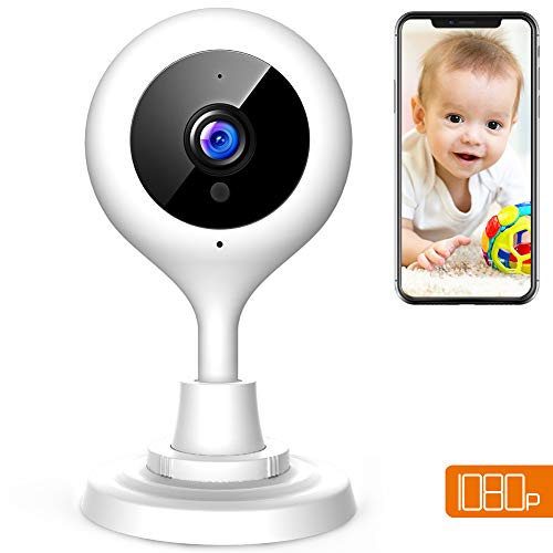 Preisvergleich Produktbild APEMAN WLAN Kamera 1080P Überwachungskameras Babyphone Fernüberwachung Nachtsicht Heimüberwachung Haustier Kamera Wireless mit iPhone / Android Allgemeine Gerät kompatibel