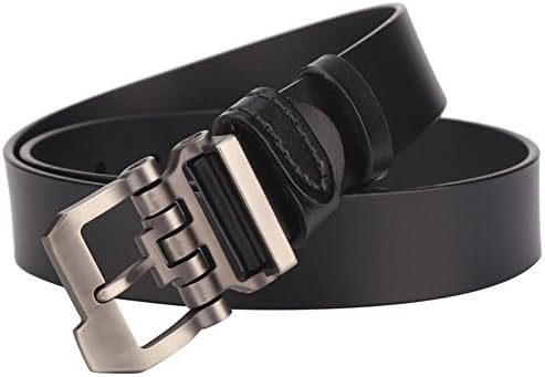 Men's Belt Leather Waistband Casual Alloy Buckle Belts