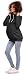 Zeta Ville - Women's breastfeeding top sweatshirt cowl neck nursing panel - 354c (Graphite Melange, UK 10, M)