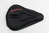 Extra Thick Padded Gel Lycra Bike Saddle Seat Cover - Comfort with 3D Design