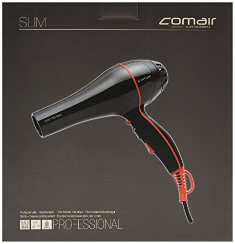 Comair Haartrockner Slim 1800 Watt schwarz, Haartrockner mit extra langlebigem AC-Motor - 4