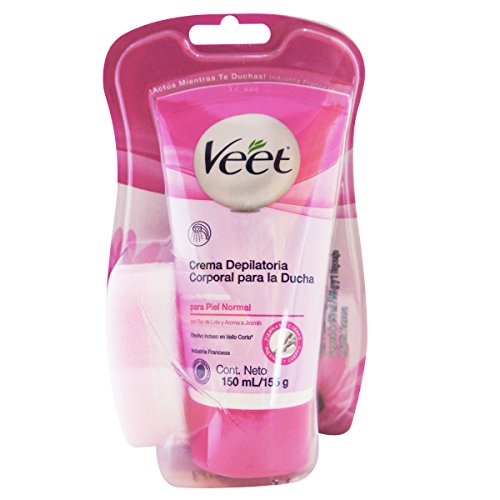 Veet Normal Skin In-Shower Hair Removal Cream Lotus Milk and Jasmine Fragrance 150 ml