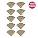 Produktbild 1000 ungebleichte Natur Braun Papier Kaffee Filter, kompatibel mit Hario VD V60 Kaffeemaschine, ersetzt Teil # vcf-02-100 m, von Think Crucial