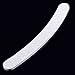 Neverland 10pcs Grey Nail Files Buffer Sanding 100/180 Curve Banana Nail Art Tips Manicure